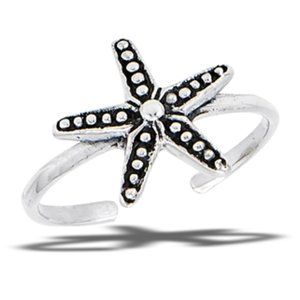 NWT- Sterling Silver (925) Starfish Toe Ring